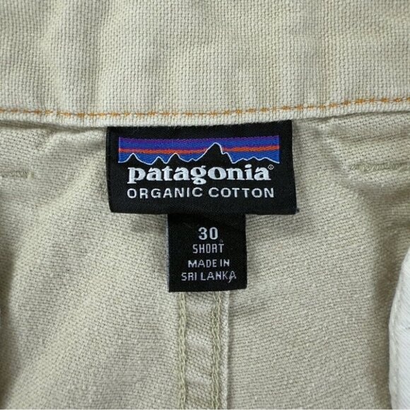 Patagonia Men's Sz 30 Shortx28 Beige Straight Duck Fit Pant Organic Cotton 55875 - Picture 2 of 11